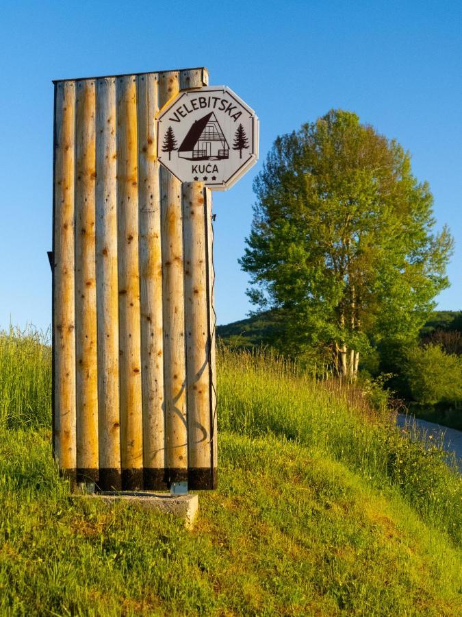 Chalet Velebitska Kuca Velika Plana Екстериор снимка